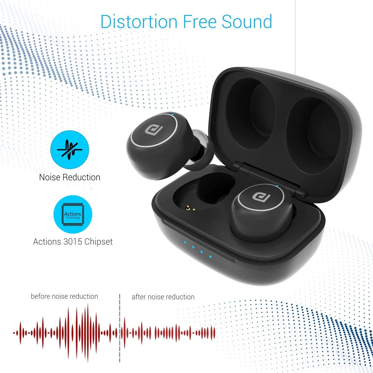 Portronics mini 2025 bluetooth earbud